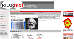 Desktop Screenshot of klartext-info.de